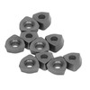 10Pcs Carbide Turning Inserts Indexable Coated Blade for Wood Milling