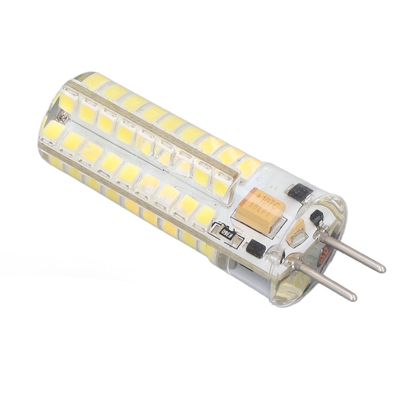 6Pcs GY6.35 LED Bulb 7W AC DC12V 700lm 72 LEDs