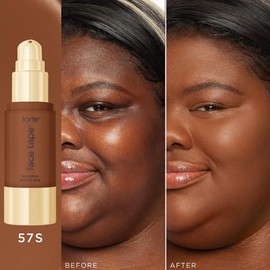 tarte face tape foundation - matte, waterproof, and gentle:_57S rich sand (deeper skin with warm