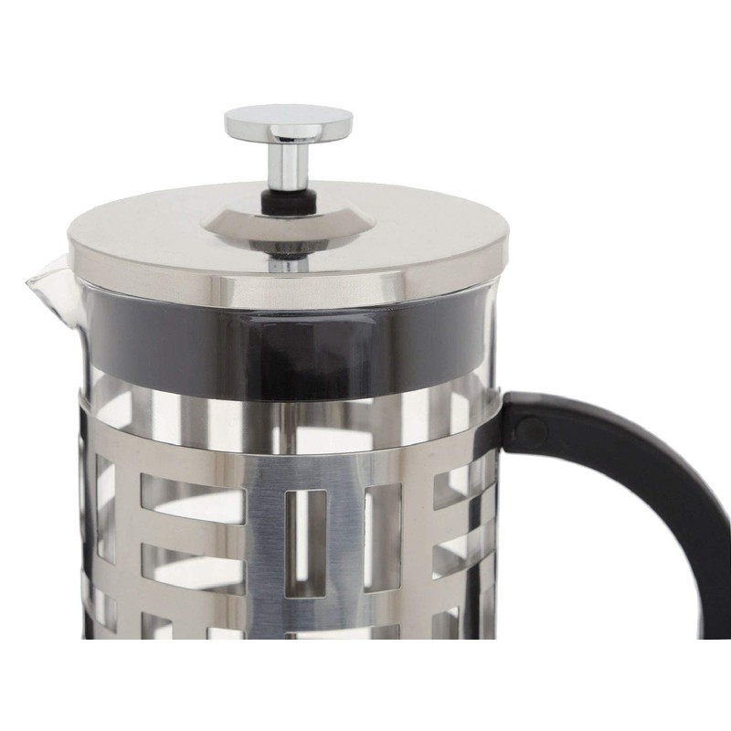 Cafetera prensa francesa para 3 tazas, de borosilicato armazon de