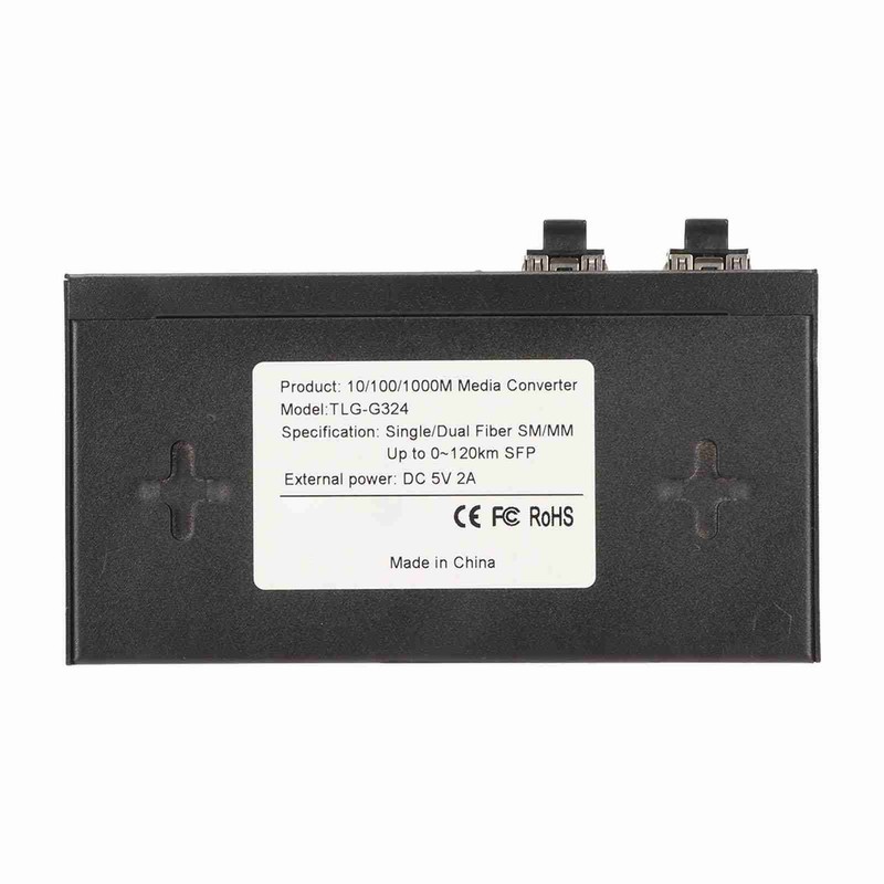 SFP Fiber Switch 6 Ports 10 100 1000M Self Adaptive