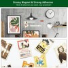 PYJLBX Magnetic Bulletin Board Strips Frameless Stainless Steel Iron Strips,