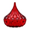 Godinger Dublin Crystal Red Hershey's Kiss Candy Dish