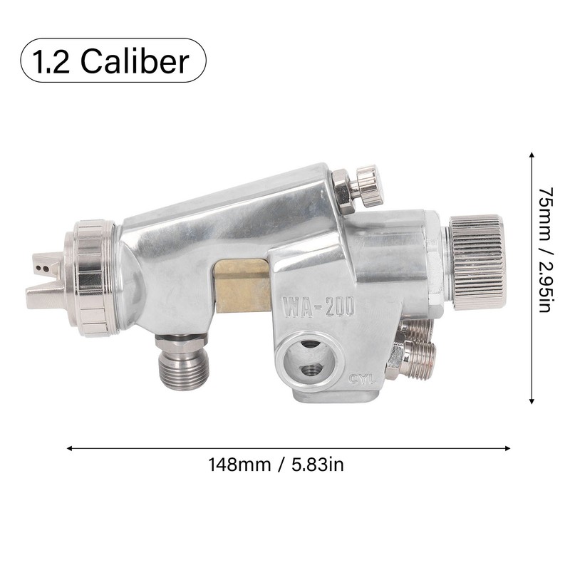 Paint Spray Gun 98PSI Pneumatic Fine Atomization Sprayer Tool Set