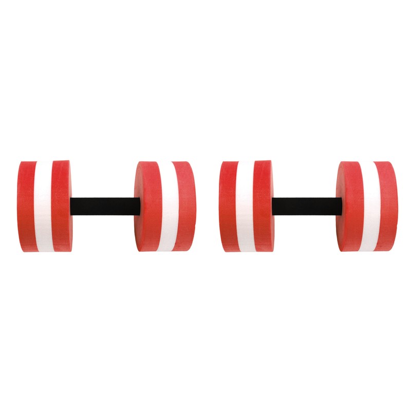2 PCS EVA Water Floating Dumbbell Yoga Exercise Water Foam