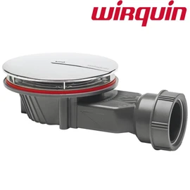 Wirquin Low Profile Waterless Shower Trap 40mm Depth, Slim Plus New