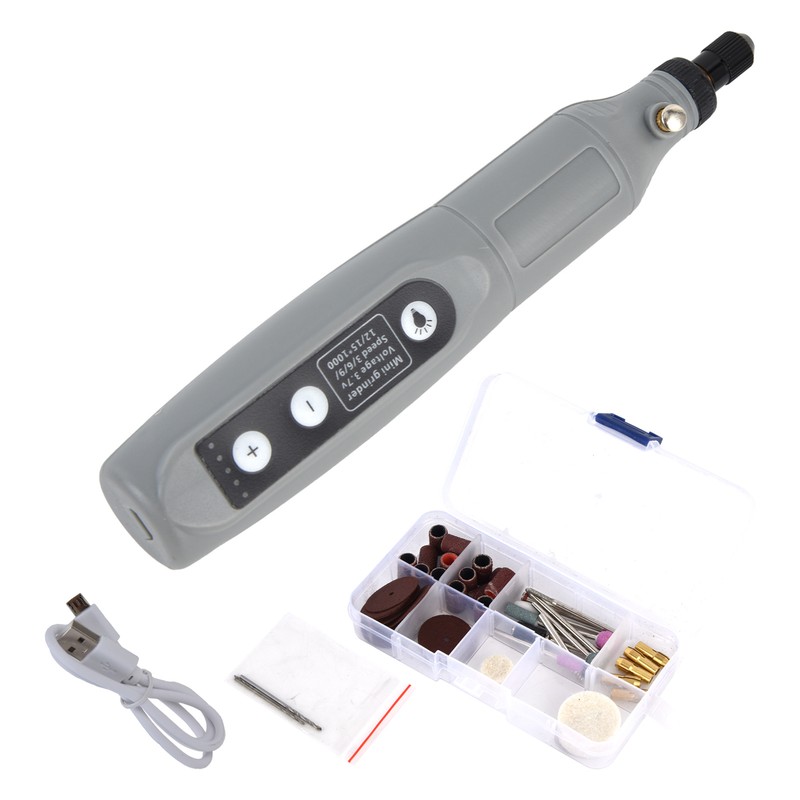 Mini Electric Grinder Cordless Adjustable Speed Rotating Handheld Engraving Pen