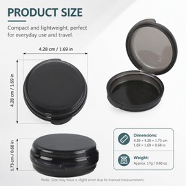 Rovelin 3 Pack Small Pill Box, Mini Pill Case Travel Pill Organizer
