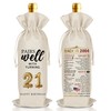 Funny 21st Birthday Wine Bag Gifts Ideas for Women Men,