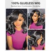 Layered Cut Face-Framing 9x6 Glueless Loose Body Wave Bob Wigs