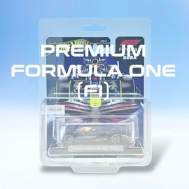 6x KLAS HOT WHEELS PREMIUM FORMULA ONE (F1) Car Keepers Protector Cases - Crystal Clear Free Standing/Stackable/Wall Display Clamshell Protective Case Protectors For 1:64 Hot Wheels Car Collectors