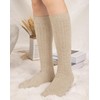 Loritta Wool Socks for Women Winter Warm Long Scrunch Sock