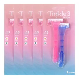 Dorco 도루코 팅클 바디 면도기 2입 5개 Dorco Tinkle Body Shaver 2-Blade 5-Pack