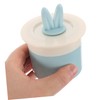 Baluue Facial Cleansing Tool Bunny Ears 2pcs Skincare Foaming Dispenser
