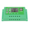 Green PWM Solar Charge Controller LCD Large Screen Display Photovoltaic
