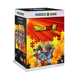 Dragon Ball Super: Universe 7 Warriors - 1000 Pieces Jigsaw Puzzle 68cm x 48cm | includes Poster and Bag | Game Artwork for Adults and Teenagers