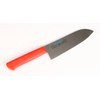 Masahiro MV-P Santoku Shape, 6.5 inches (165 mm), Red 14423