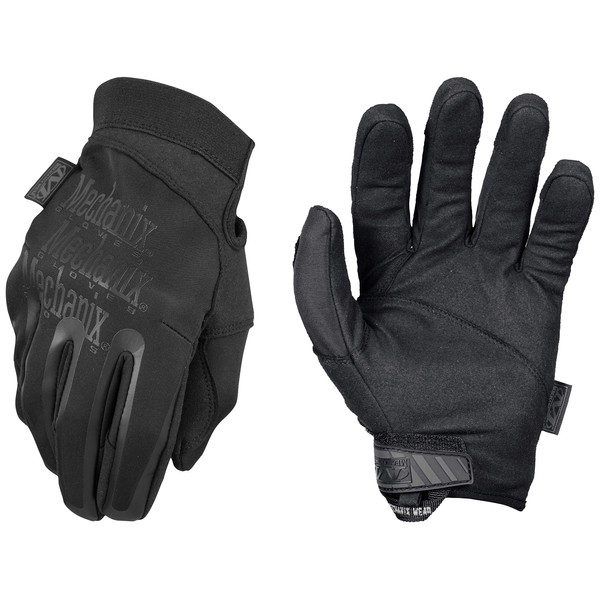 Mechanix Recon Black Gloves, Medium