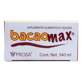 **Jarabe de Hígado de Bacalao Bacaomax – 340 ml, Sabor Neutro**