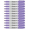 Sharpie Permanent Markers, Fine Point, Light Purple Ink, Pack of