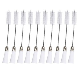 Fyearfly Sewing Machine Cleaning Brush, 10 Pieces Stainless Steel Double End Brush Household Cleaning Brush, Sewing Machine Computer Multifunctional Cleaning Brush