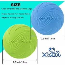 IMK9 Dog Frisbee Toy - Soft Rubber Disc for Large Dogs - Frizbee for AggressivePla - Frisbee