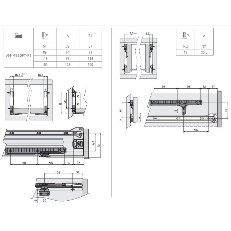Soft Close Mechanism for All Roller Slides and Metal Box