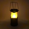 LED Pop Up Camping Lantern with a Flame Effect