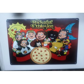 Laughing Dog Signs The Rock-afire Explosion (Showbiz Pizza Place) Metal Sign - 18"x12" New