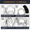 SOULWIT Ear Pads Cushions + Headband + Silicone Earpads Cover