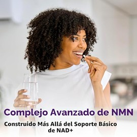 Micro Ingredients Complejo NMN de 1000 mg por porción, 120 cápsulas vegetales | 10 en 1 con mononucleótido de nicotinamida, resveratrol, CoQ10, querce