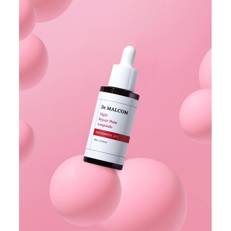 Malcolm Night Repair Pore Ampoule 30ml