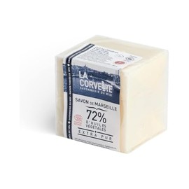 La Corvette | Jabón Orgánico Extra Puro Envuelto en Cubo Hipoalergenico, Hecho 100% de Aceites Vegetales Puros, Sin Parabenos, 200 g.