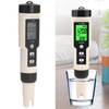 Water Tester 2 in 1 Detachable Probe Design ABS LCD
