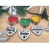 Gift In Can Merry Christmas Handsome Set of 3 Silver