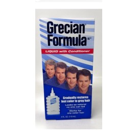 Grecian Formula 16 Liquid Conditioner Restores Lost Color To Gray Hair 4 oz