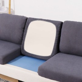 BOLUXIU Sofa Seat Cushion Cover Sofa Seat Cushion Cover Stretch Elastic Cushion Cover Sofa Seat Cushion Cover Multiple Colors Fit All Sofas (including L Shaped Corner Sofas)