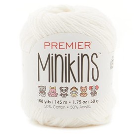 Premier Yarns Minikins Yarn-White -2103-01