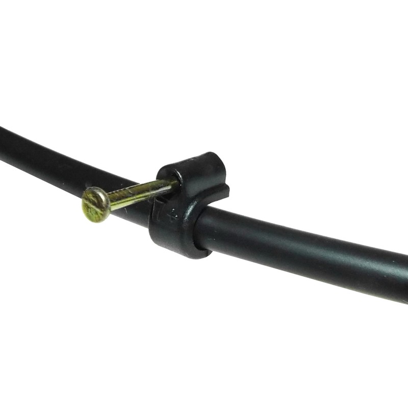 Hozelock Compatible Hold Tight Wall Clips, 13mm, Standard Irrigation Pipe