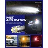 AUTOONE 1156 LED Bulb, LED Reverse Lights 300% Brighter BA15S