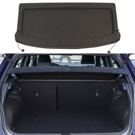 BOPARAUTO Cargo Cover for VW Volkswagen GTI GOLF 7 VW MK7 GOLF 7 2015 2016-2017 2018 2019 Rear Trunk Shade Luggage Security Non-retractable Cover(Can Withstand The Load)