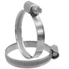 Worm Drive 70-90mm Hose Pipe Clamps Clip Stainless Steel (Pack