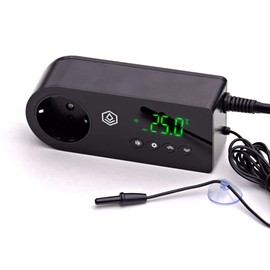 FYTO Switch Classic Thermostat • Ideal for Temperature Regulation of Heating Mats • Heat and Cooling Function • Plant Cultivation • Terrariums and Propagators