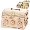 MY MiYAVi Large Treasure Chest Dial Lock Piggy Bank Secret