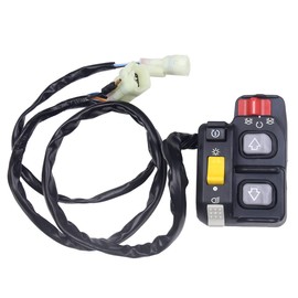 BH-Motor New Left Handlebar Starter Kill Switch Electric Shift for Honda Foreman 450 TRX450FE TRX450ES 1998-2004