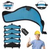 SUTETLW 10 PCS Hardhat and Safety Helmet Sweatband, Flame-Resistant, Unique