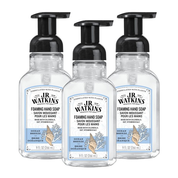 J.R. Watkins J.R. Watkins Foaming Hand Soap with Pump Dispenser,