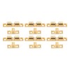6 Set Cabinet Door Catch Brass Cabinet Door Closet Ball