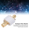 455MHz Bandpass Filter Low Insertion Loss Reduce Noise Aluminum Alloy