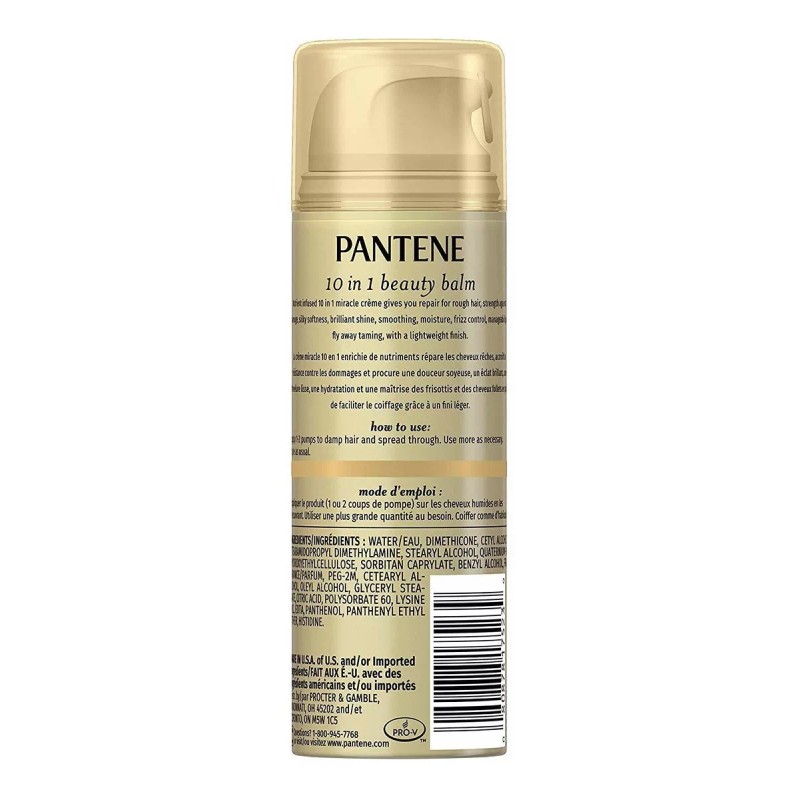 Pantene Pro-v Último 10 Beauty Balm Crema Para El Cabello,